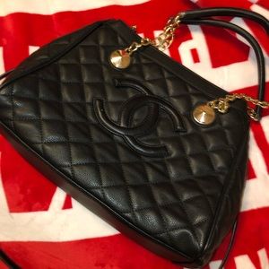 Black inspired purse